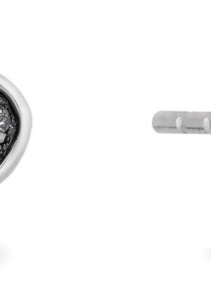 Fine Jewelry Sterling Silver London Blue Topaz Cinderella Gardenia Stud Earrings